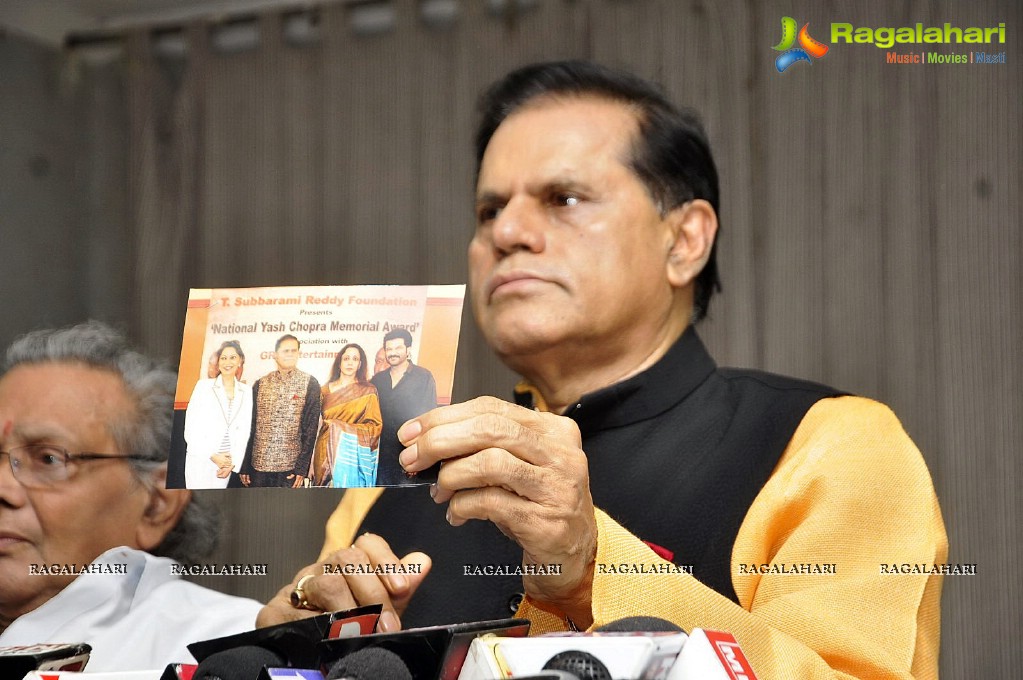 TSR National Yash Chopra Memorial Award 2013 Press Meet