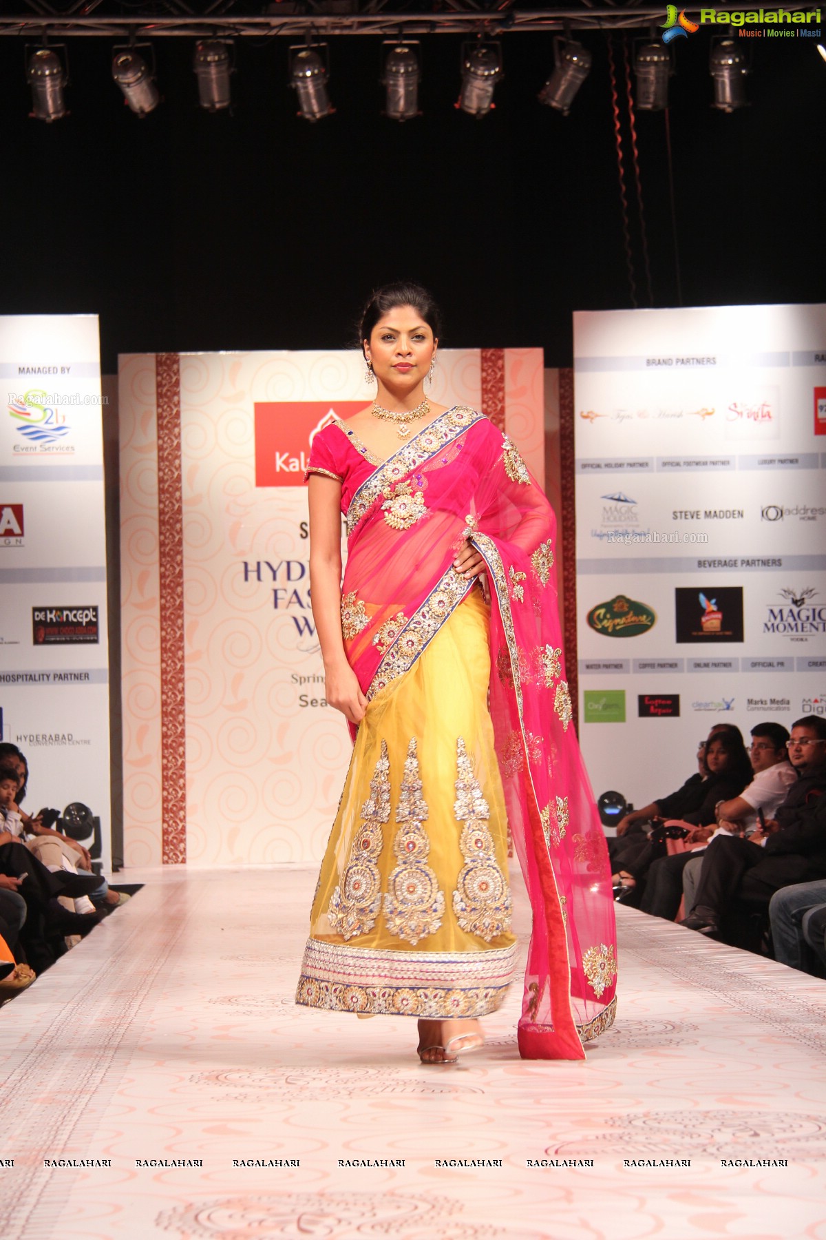 Hyderabad Fashion Week-2013, Season 3 (Day 1)