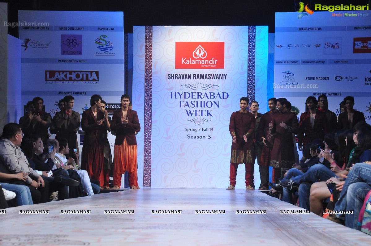 Hyderabad Fashion Week-2013, Season 3 (Day 1)