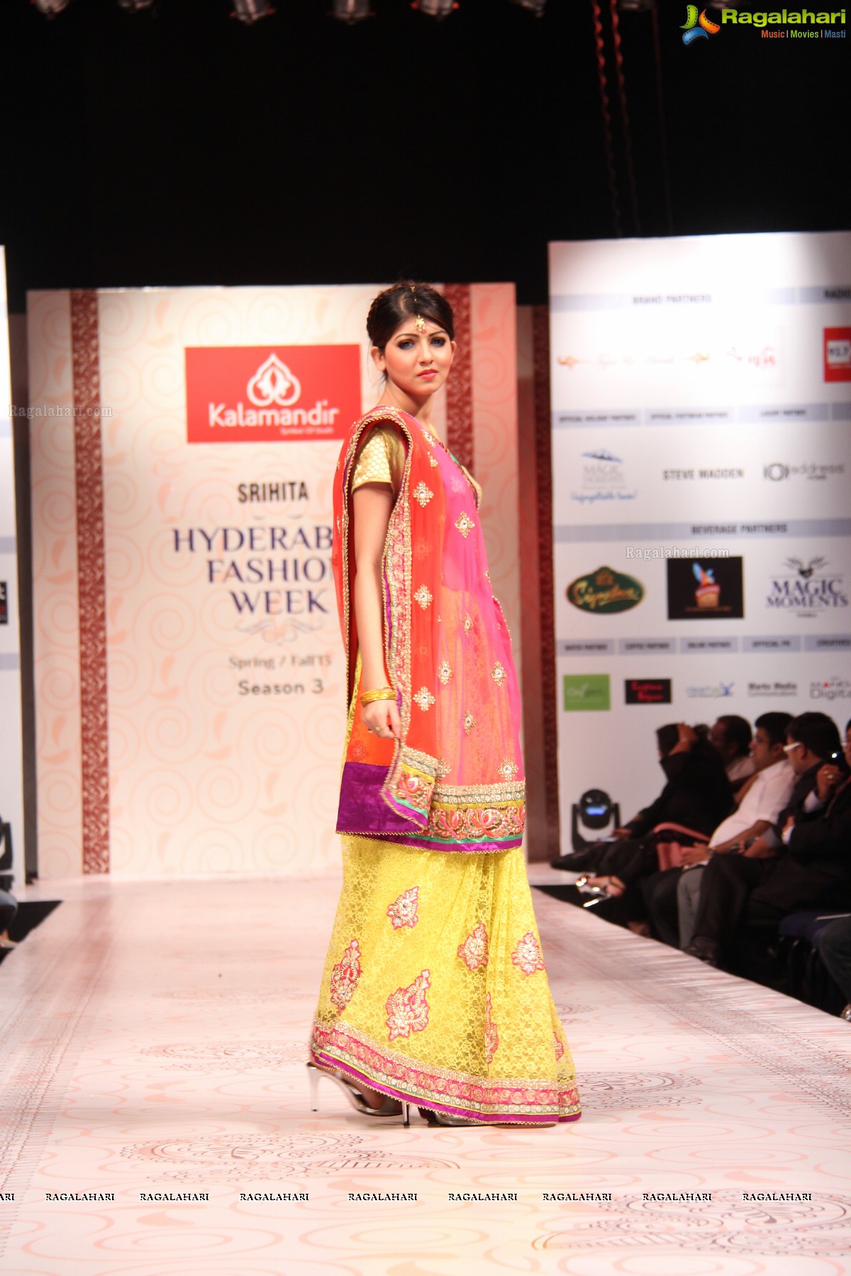 Hyderabad Fashion Week-2013, Season 3 (Day 1)