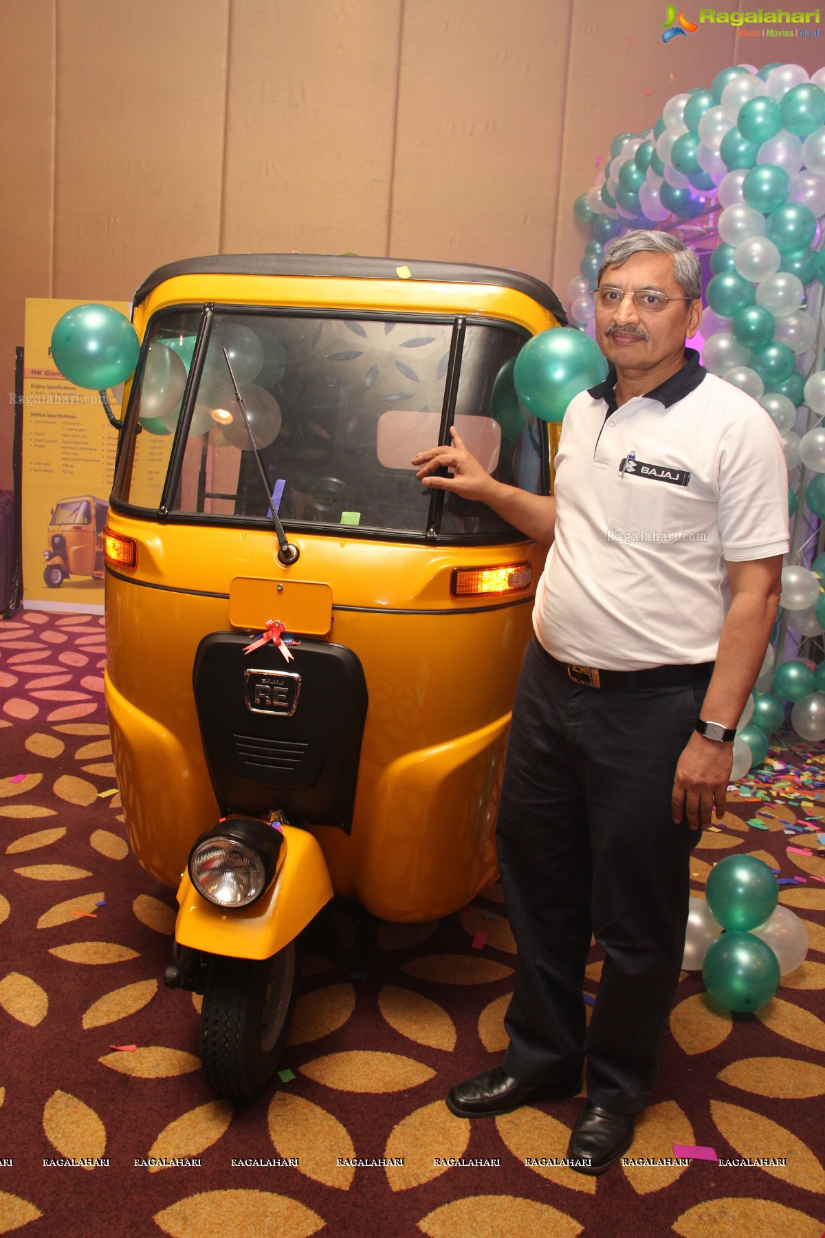 Bajaj Auto unveils RE Compact Passenger Vehicles