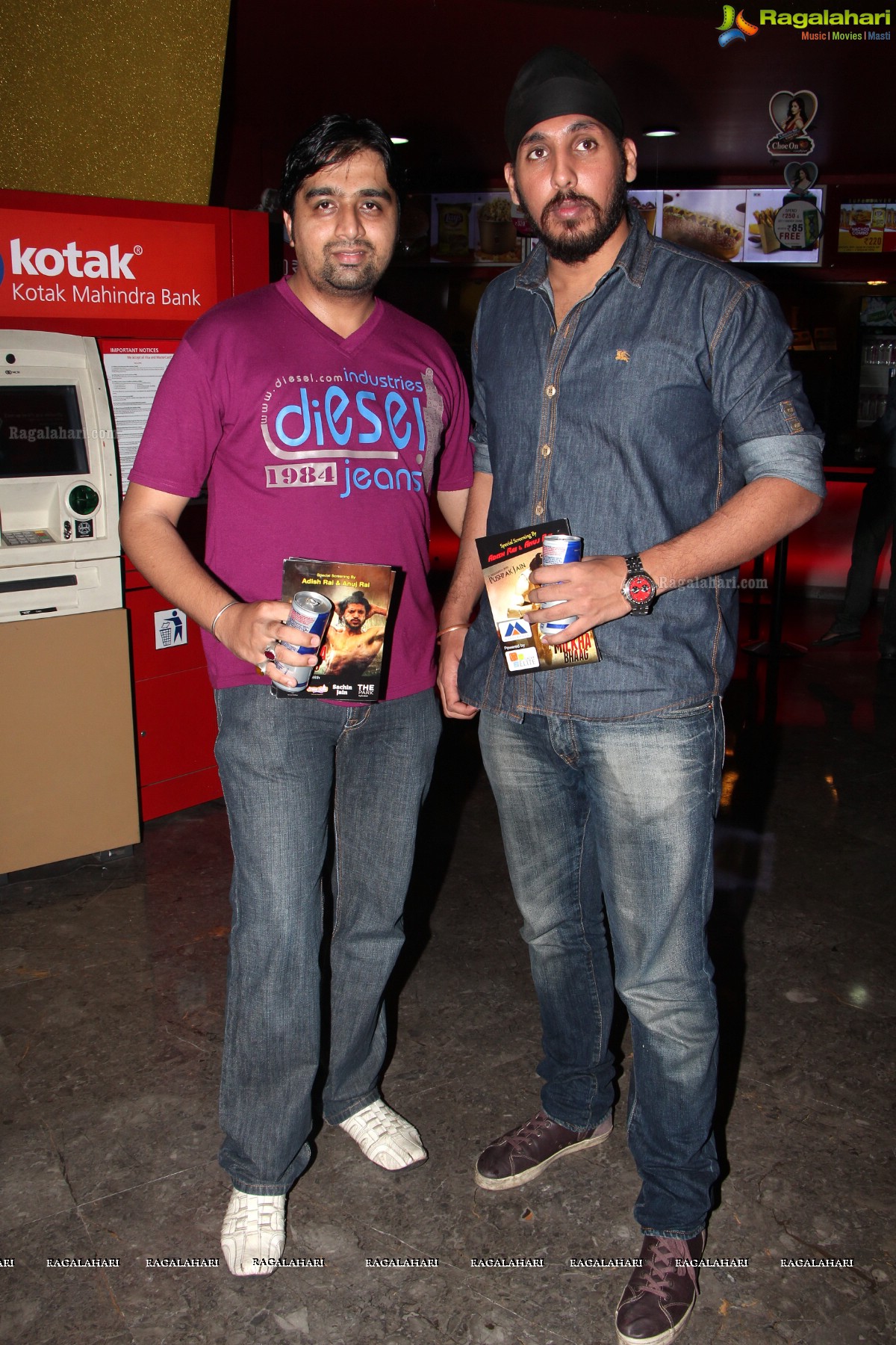 Bhaag Milkha Bhaag Special Screening by Adish Rai and Anuj Rai at PVR