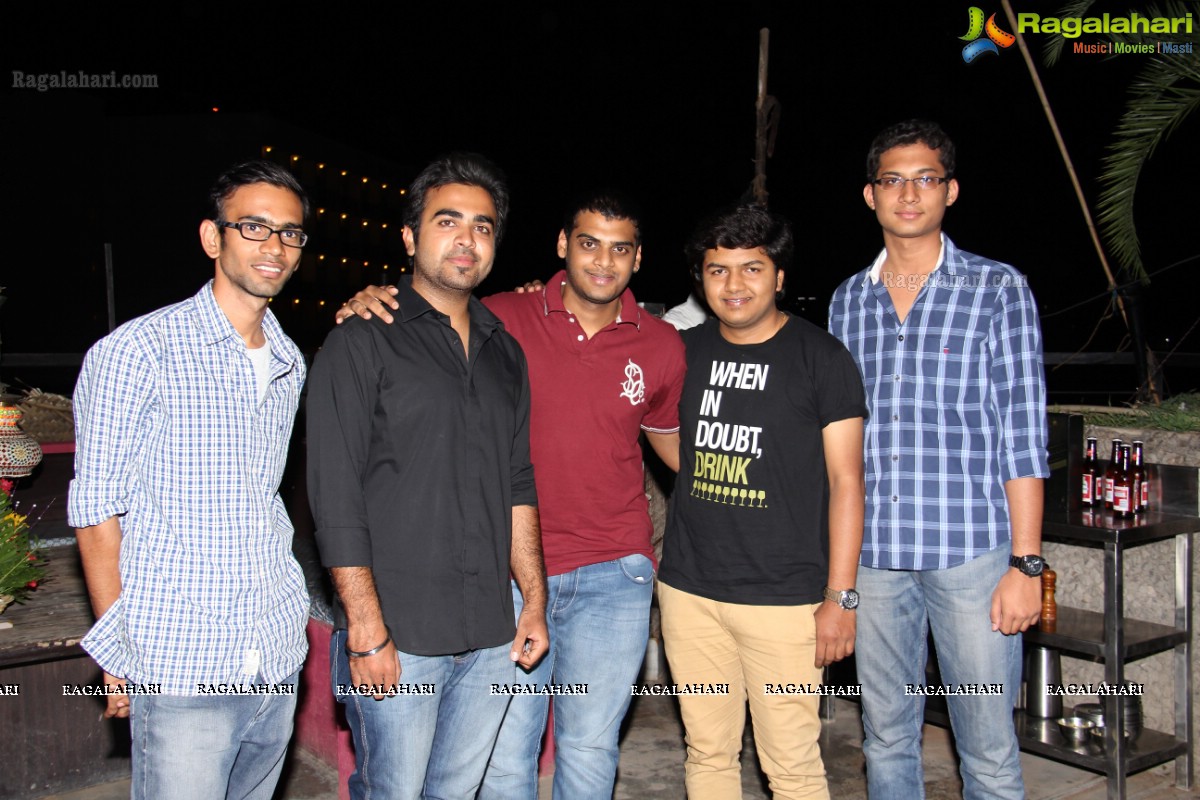 Chirajeevu Birthday Bash at Sky Lounge, Hyderabad