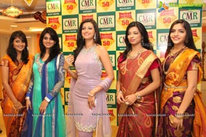 Hamsa Nandini launches CMR Ashadam Festive Collection