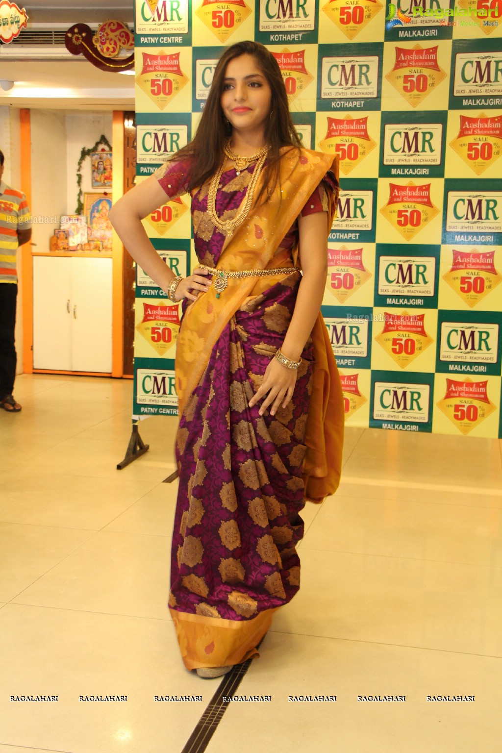 Hamsa Nandini launches CMR 2013 Ashadam Festive Collection