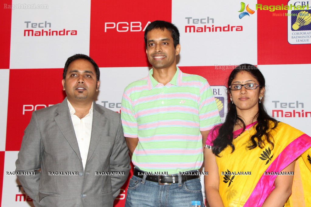 Corporate Badminton League (CBL) 2013 launched in Hyderabad