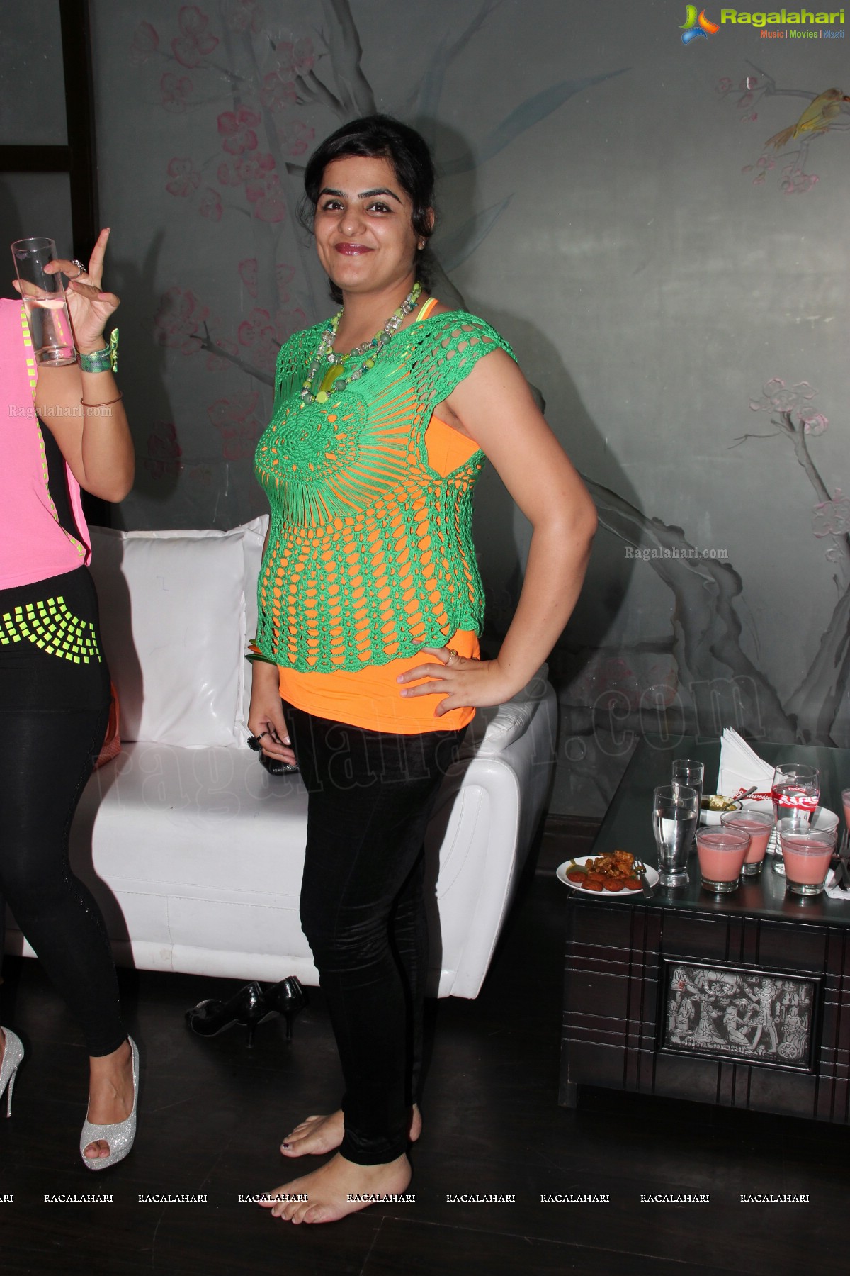 Gorgoeus Girls Club's Zumba Session at Mozzarella, Hyderabad