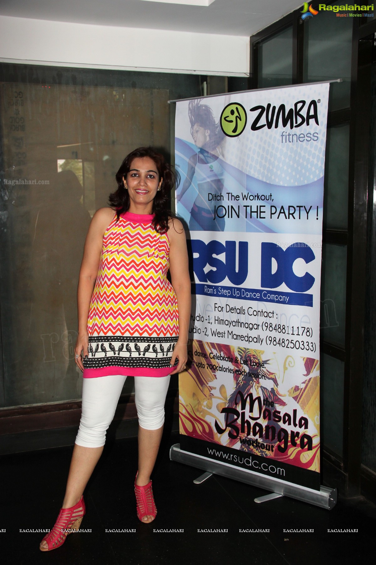 Gorgoeus Girls Club's Zumba Session at Mozzarella, Hyderabad