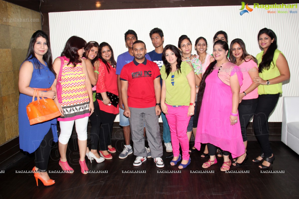 Gorgoeus Girls Club's Zumba Session at Mozzarella, Hyderabad