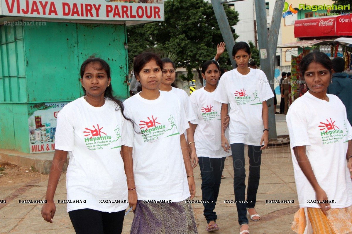 Hepatitis Awareness Run at Necklace Road, Hyderabad
