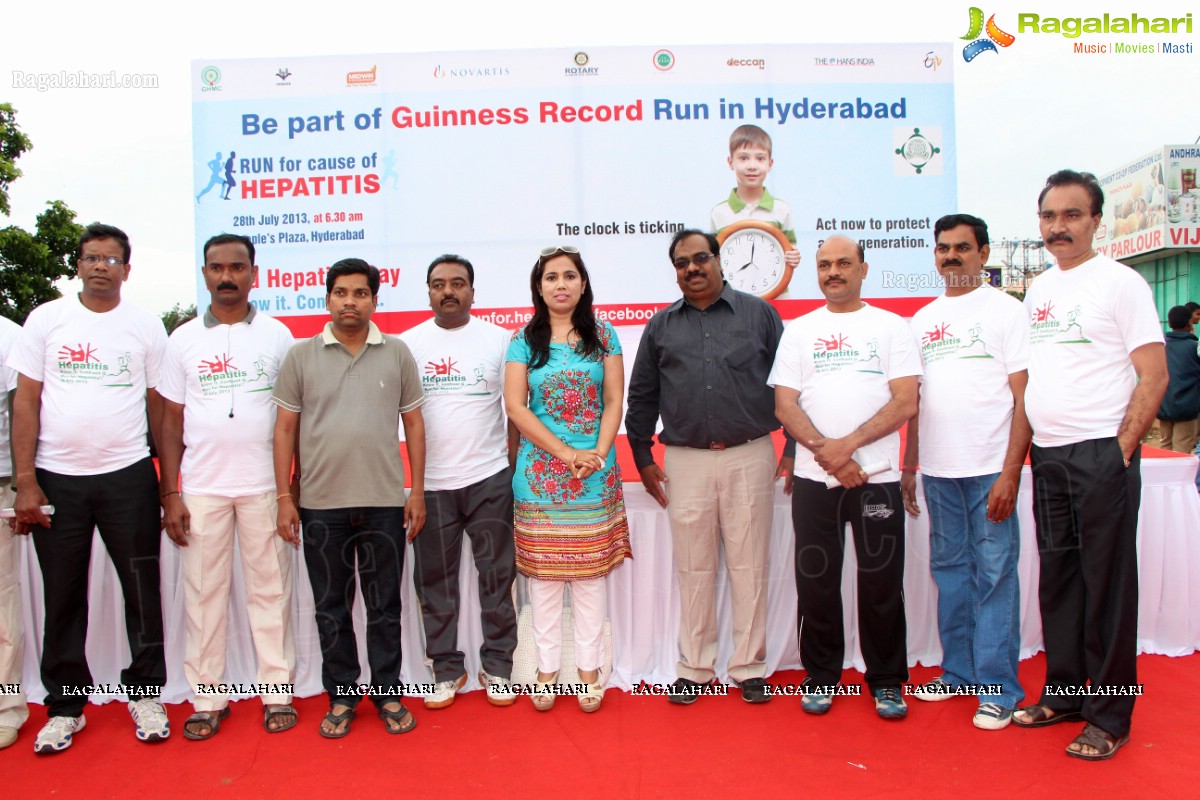 Hepatitis Awareness Run at Necklace Road, Hyderabad