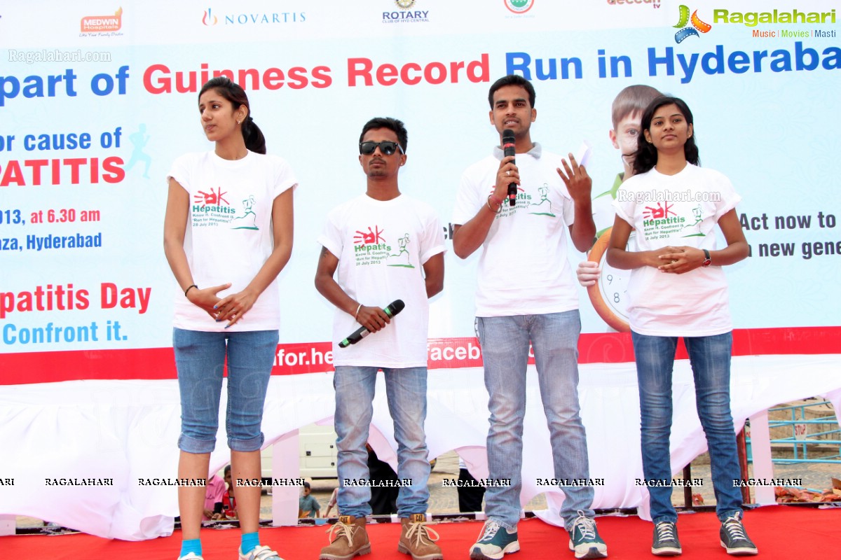 Hepatitis Awareness Run at Necklace Road, Hyderabad