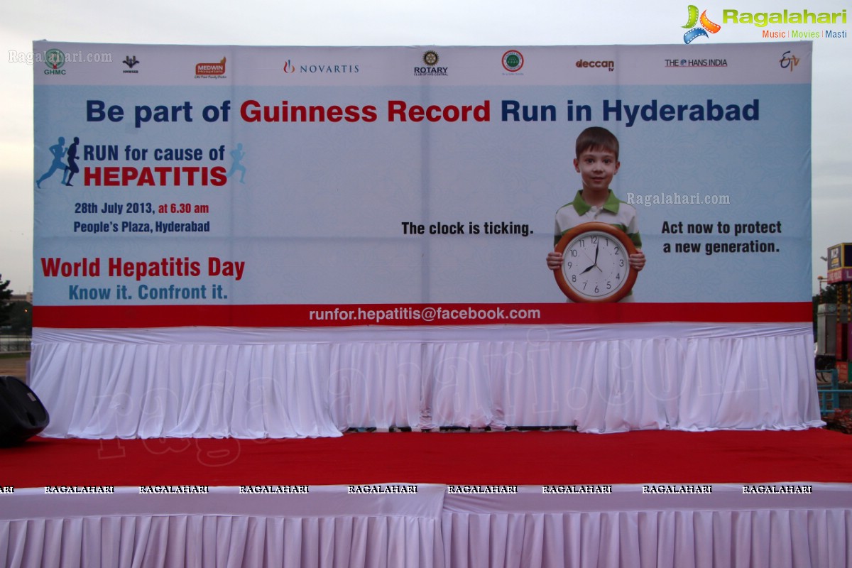 Hepatitis Awareness Run at Necklace Road, Hyderabad