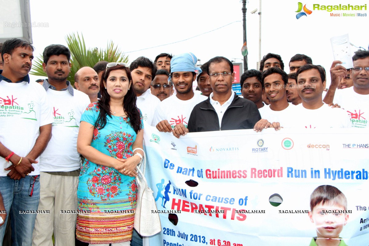 Hepatitis Awareness Run at Necklace Road, Hyderabad