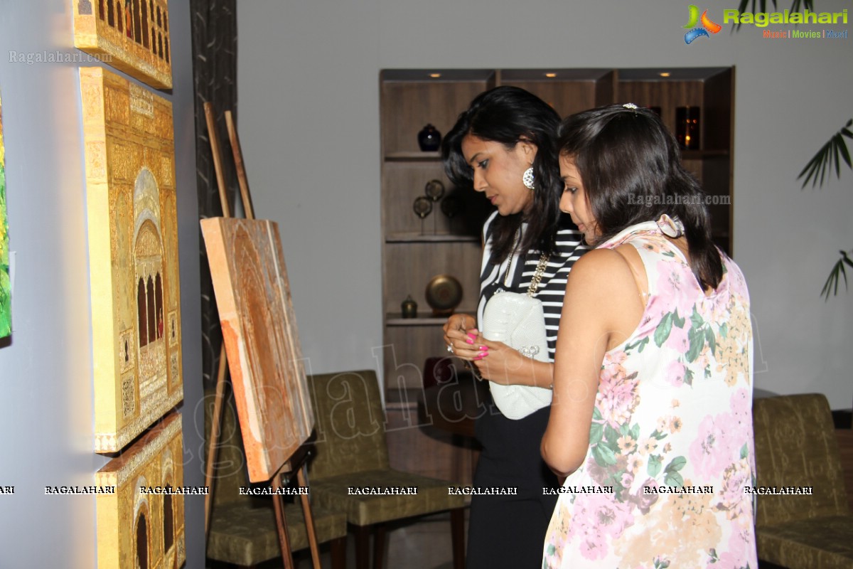 Jaya Javeri Painting Exhibition at Radisson Blu Plaza