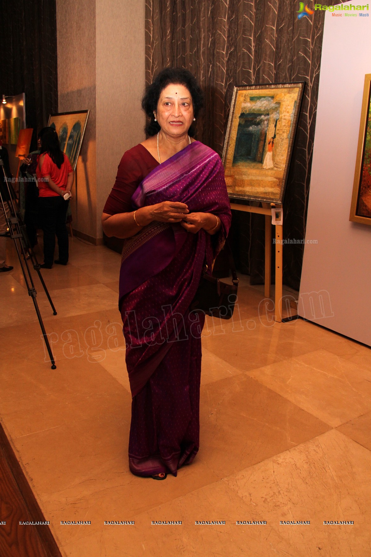 Jaya Javeri Painting Exhibition at Radisson Blu Plaza