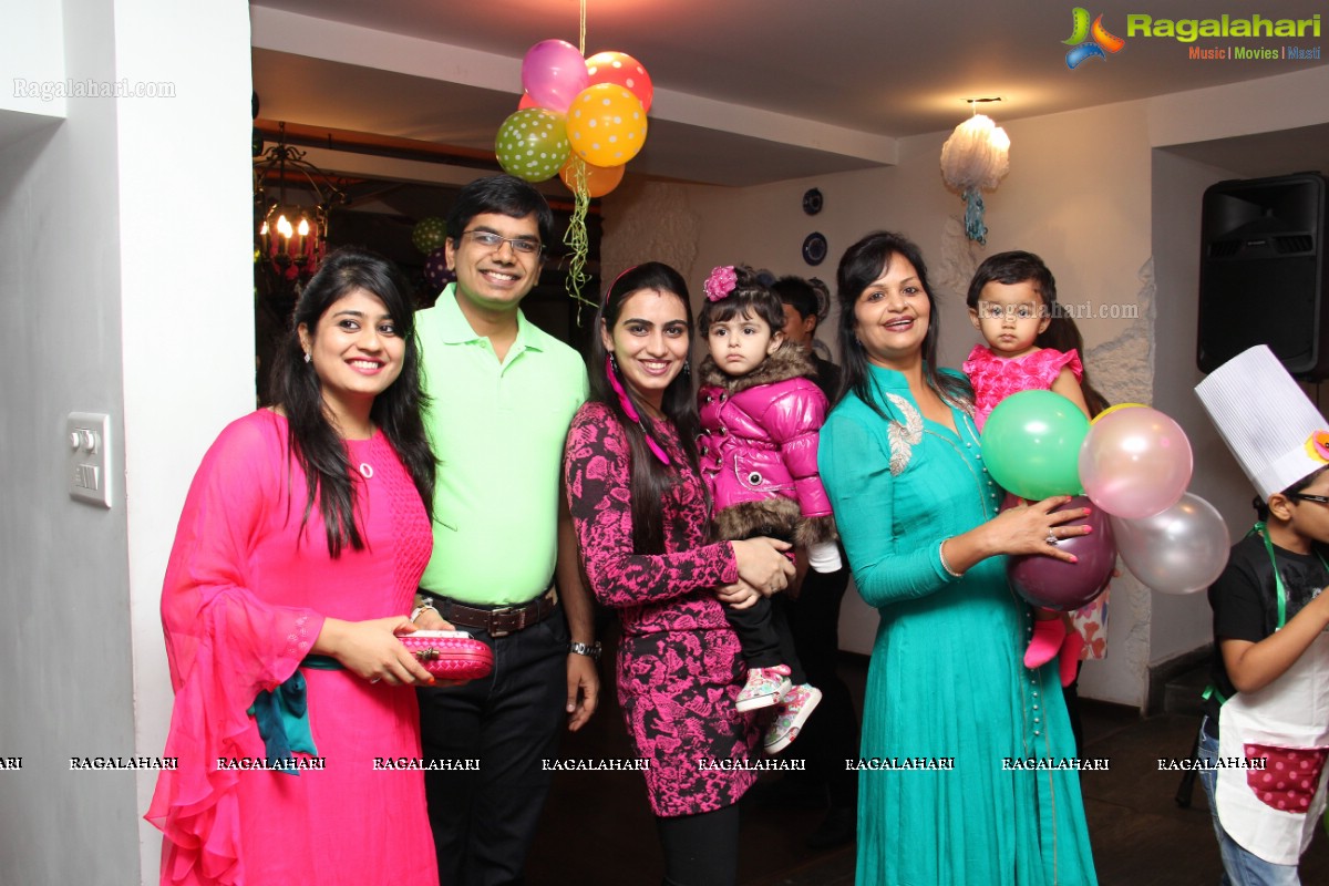 Kashika Baid Birthday Party at Via-Milano Restaurant, Hyderabad