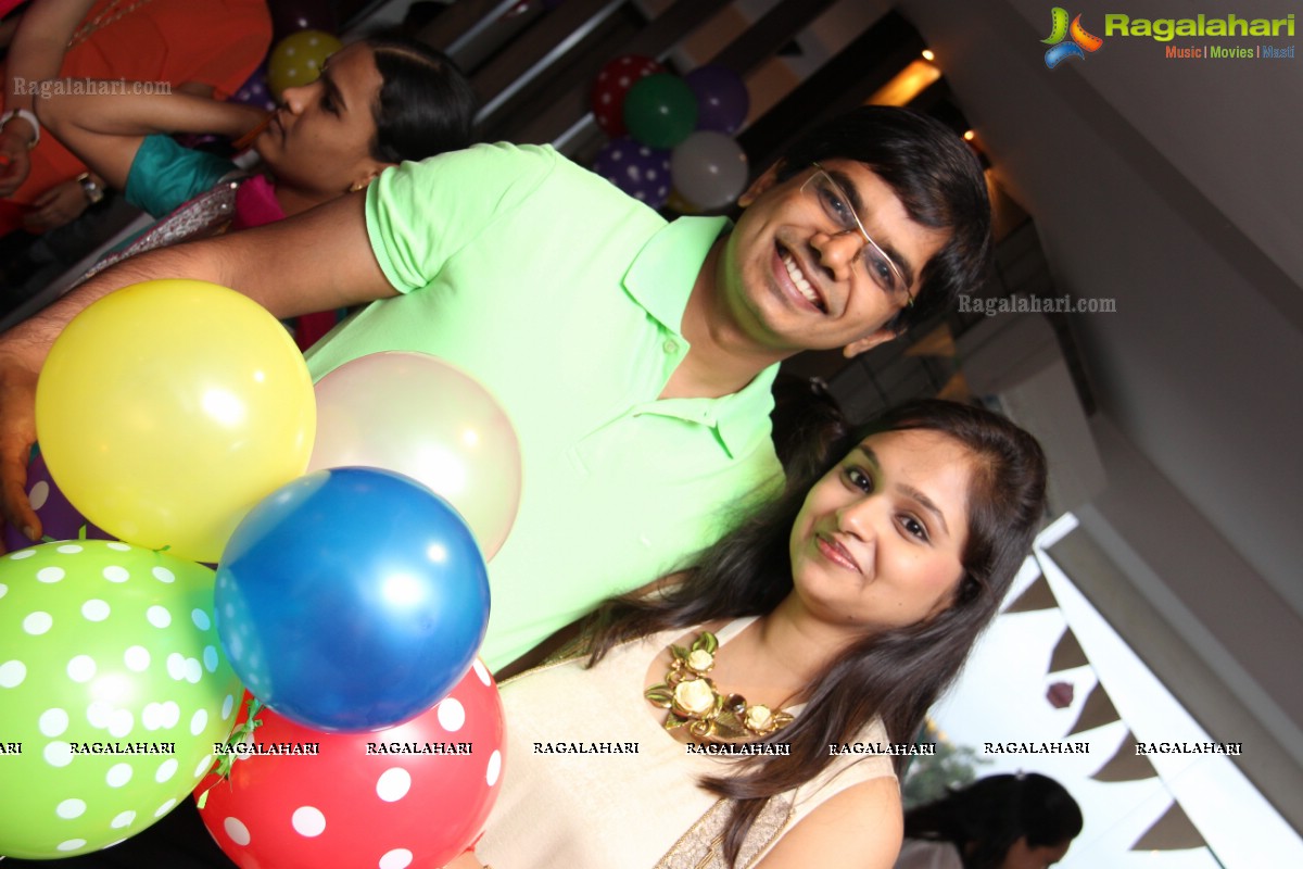 Kashika Baid Birthday Party at Via-Milano Restaurant, Hyderabad