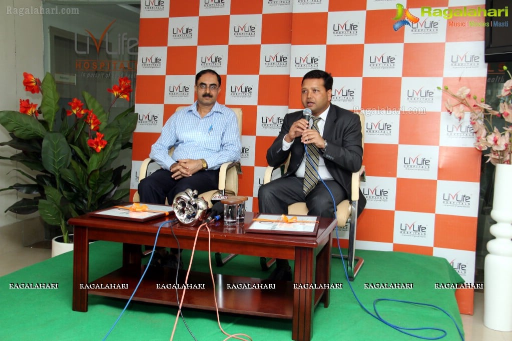Livlife Hospitals Press Conference with Dr. Nandakishore Dukkipati
