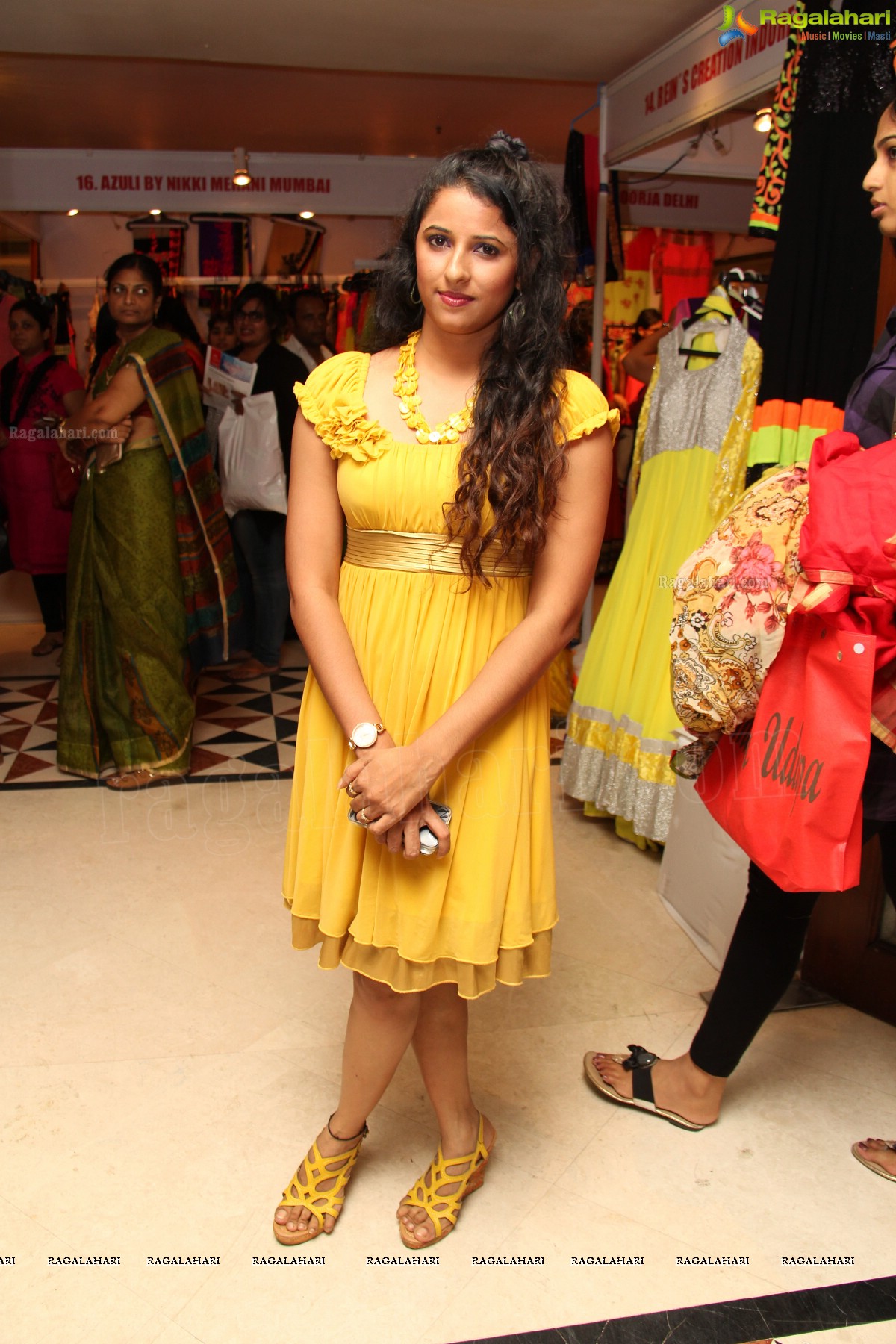 Shraavya Reddy inaugurates Melange Lifestyle Exhibition 2013 at Taj Krishna, Hyderabad