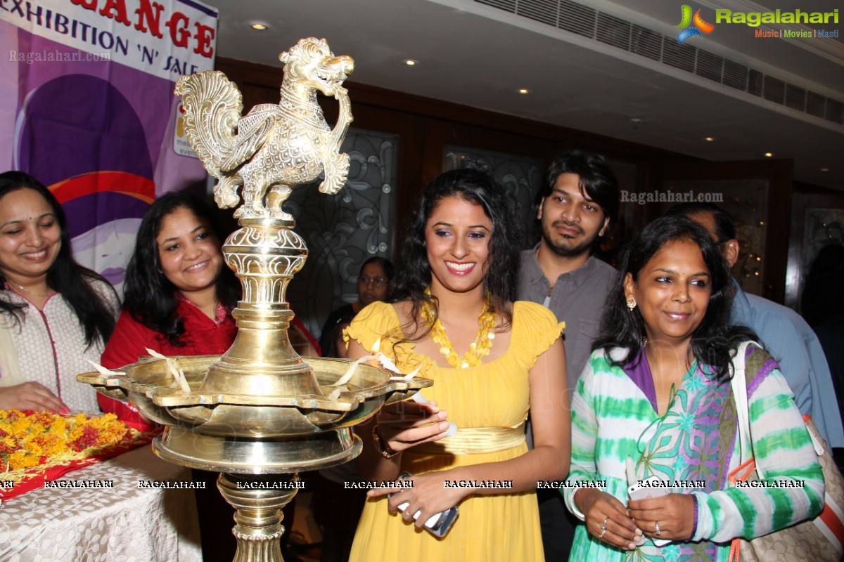 Shraavya Reddy inaugurates Melange Lifestyle Exhibition 2013 at Taj Krishna, Hyderabad