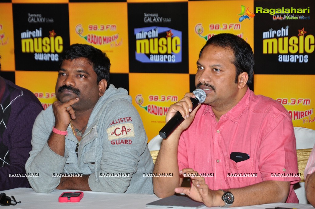 Mirchi Music Awards 2013 Press Meet