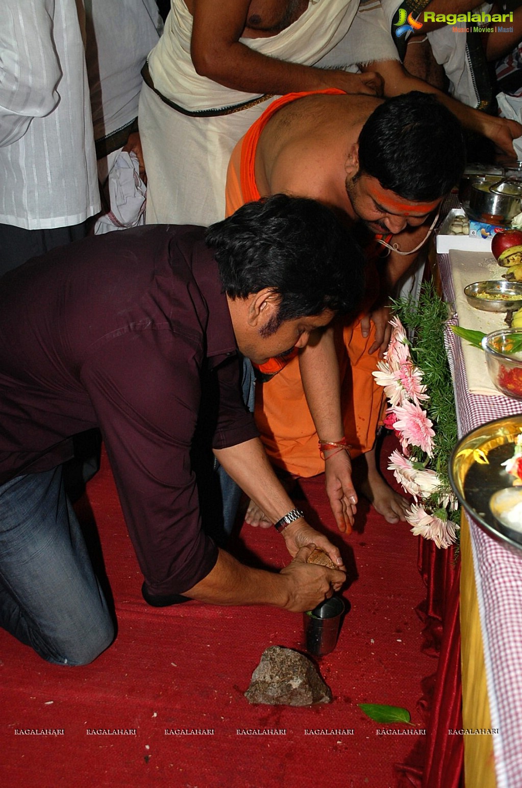 Nagarjuna inaugurates Shubam Multi Cuisine Restaurant at Karmanghat, Hyderabad