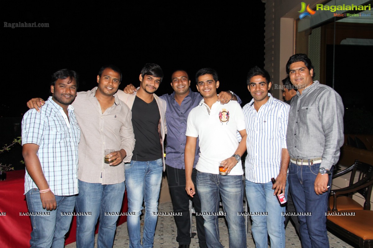 Nikhil's Bachelor Party at Hotel Marriott, Hyderabad