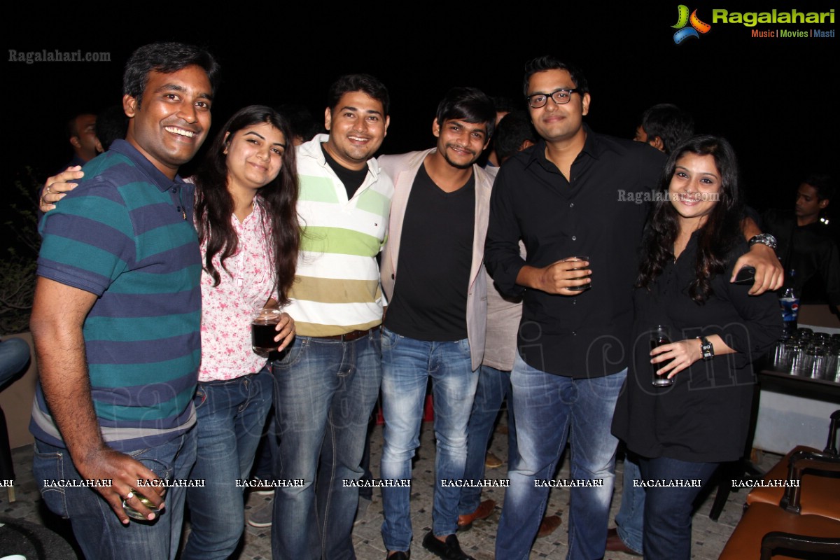 Nikhil's Bachelor Party at Hotel Marriott, Hyderabad