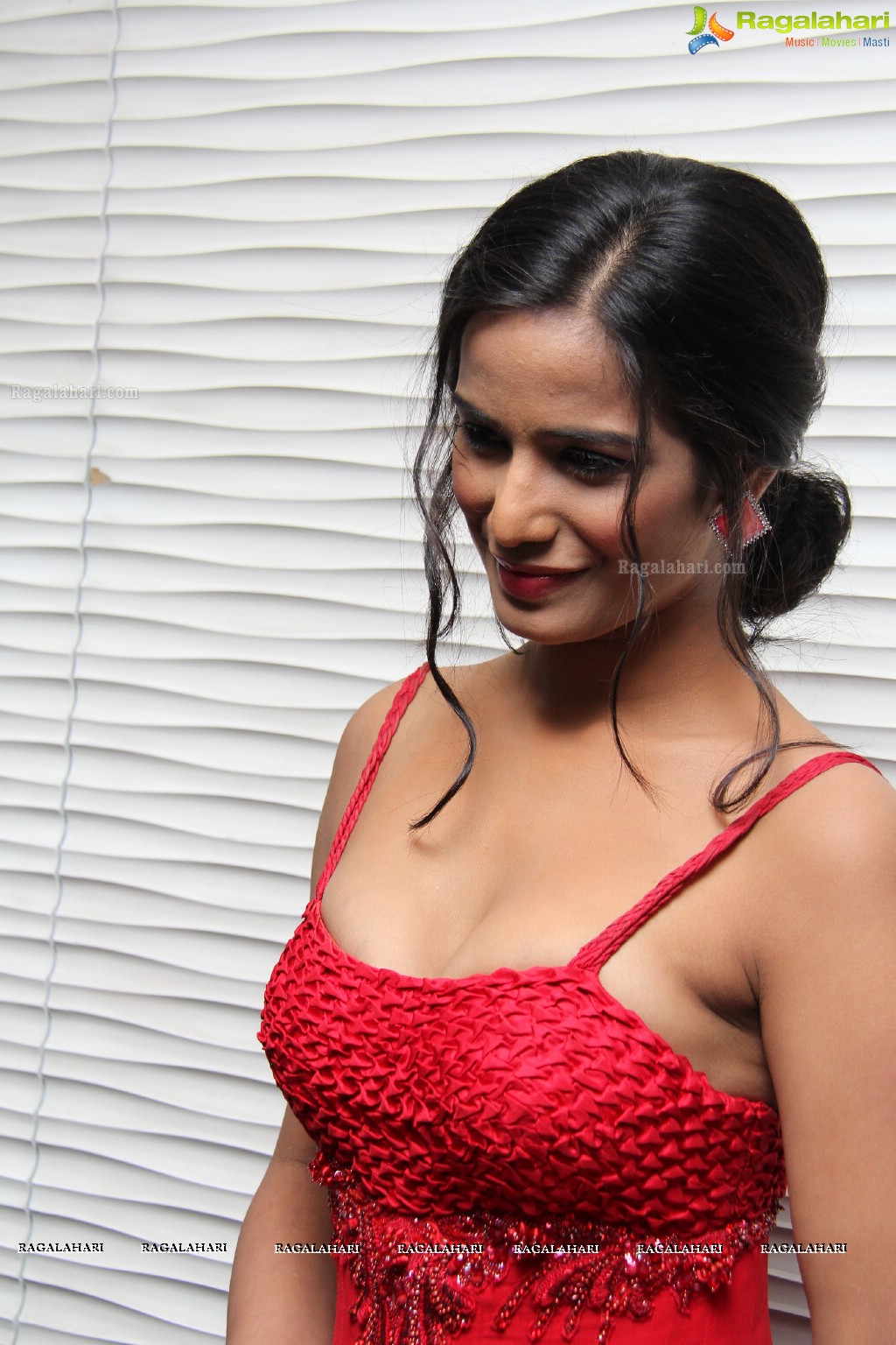 Poonam Pandey promotes her erotic ‘Nasha’ in Hyderabad
