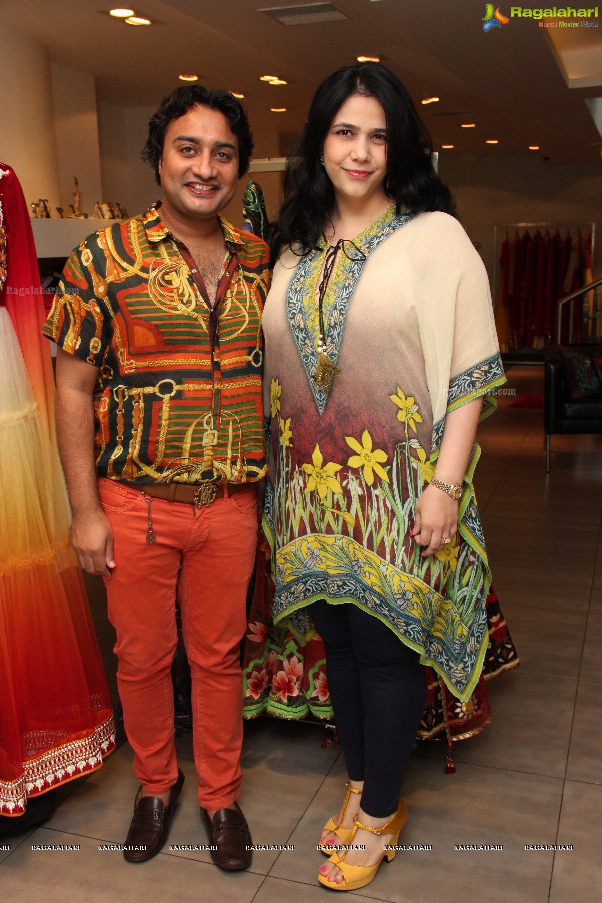 Quixotic Regalia: Rajdeep Ranawat Autumn Winter 2013 Collection Launch at Anahita