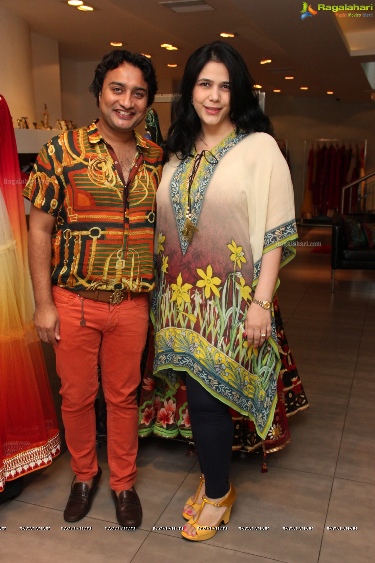 Quixotic Regalia: Rajdeep Ranawat Autumn Winter 2013 Collection Launch at Anahita