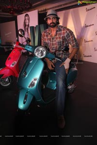 Rana Daggubati launches Vespa VX Bike