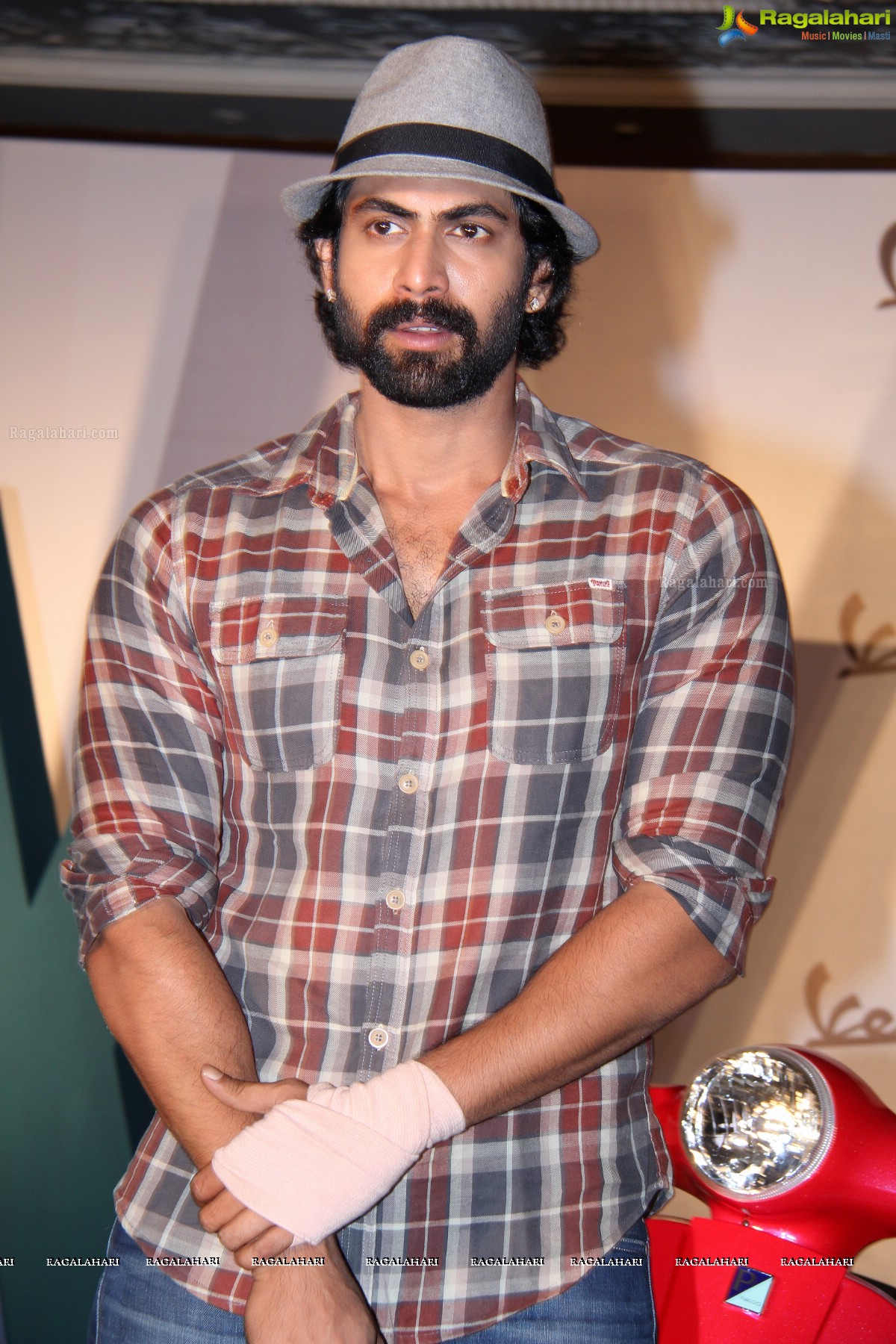 Rana Daggubati launches Vespa VX Bike in Hyderabad