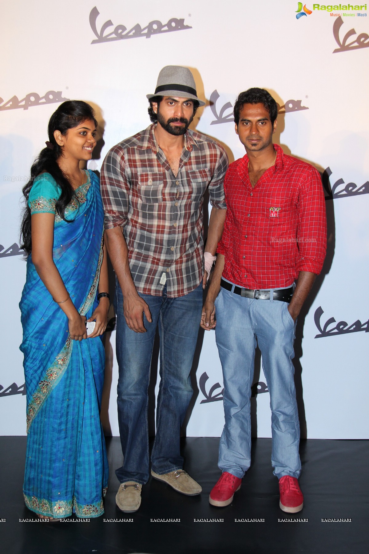 Rana Daggubati launches Vespa VX Bike in Hyderabad