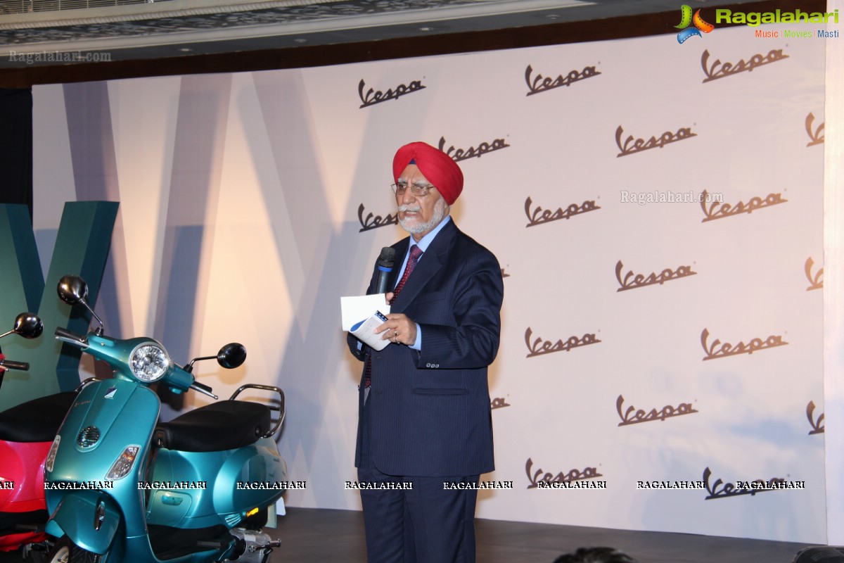 Rana Daggubati launches Vespa VX Bike in Hyderabad