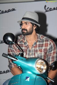 Rana Daggubati launches Vespa VX Bike