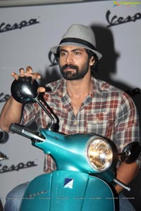 Rana Daggubati launches Vespa VX Bike