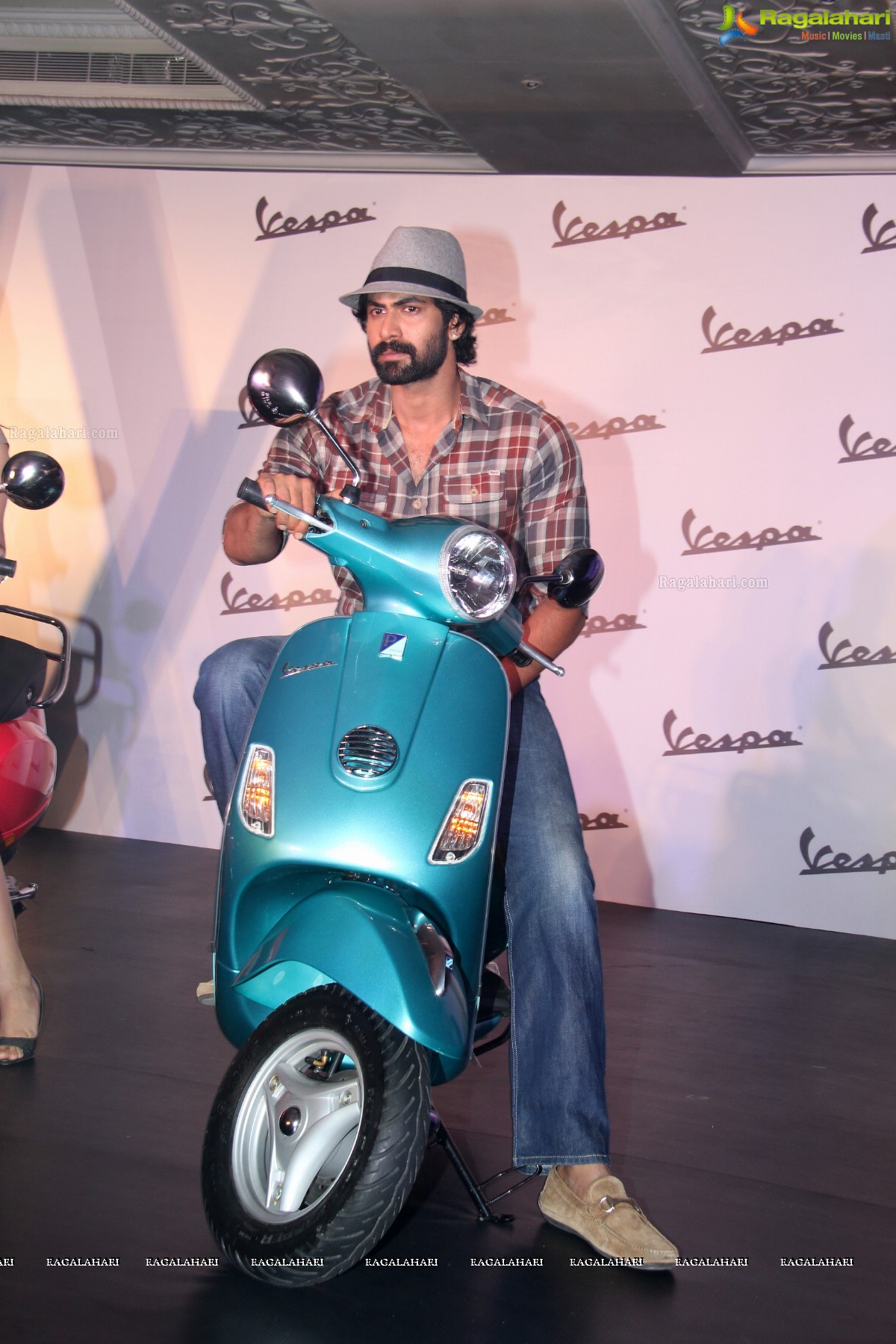 Rana Daggubati launches Vespa VX Bike in Hyderabad