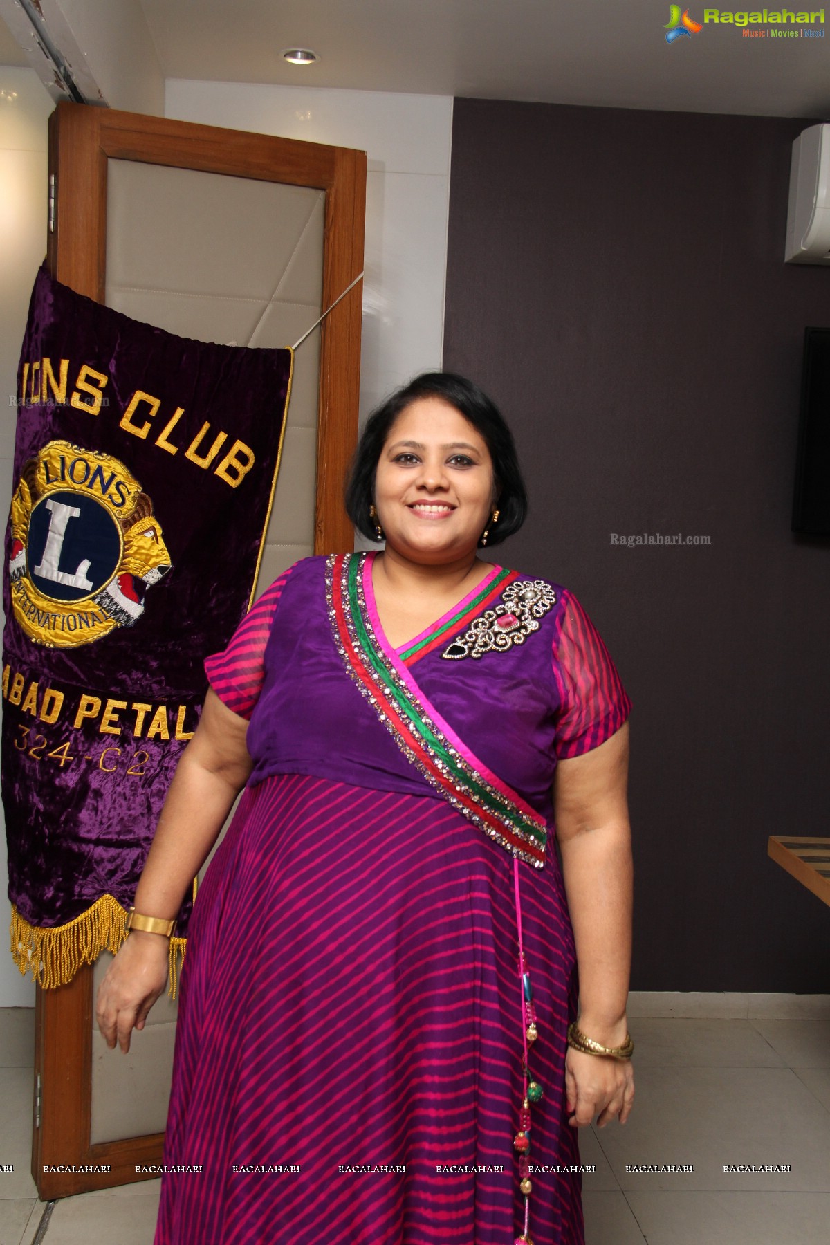 Lions Club of Hyderabad Petals Celebrate Sawan with Laharia