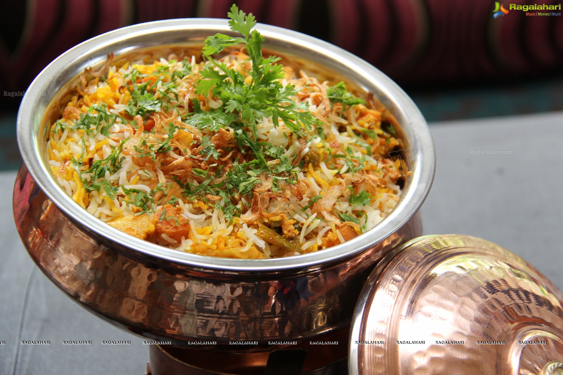 Delectable Varieties of Biryani at Firdaus, Taj Krishna, Hyderabad