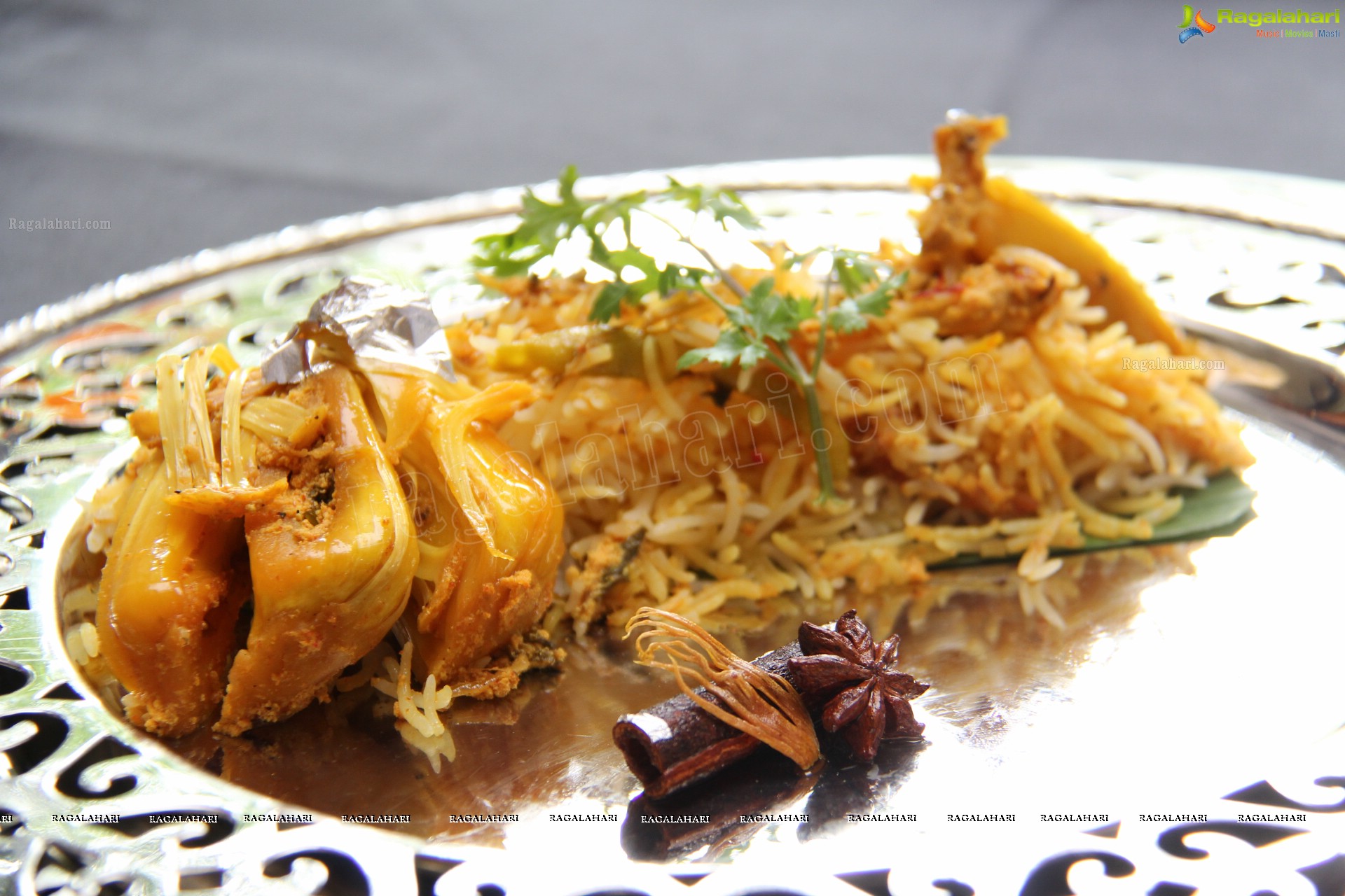 Delectable Varieties of Biryani at Firdaus, Taj Krishna, Hyderabad