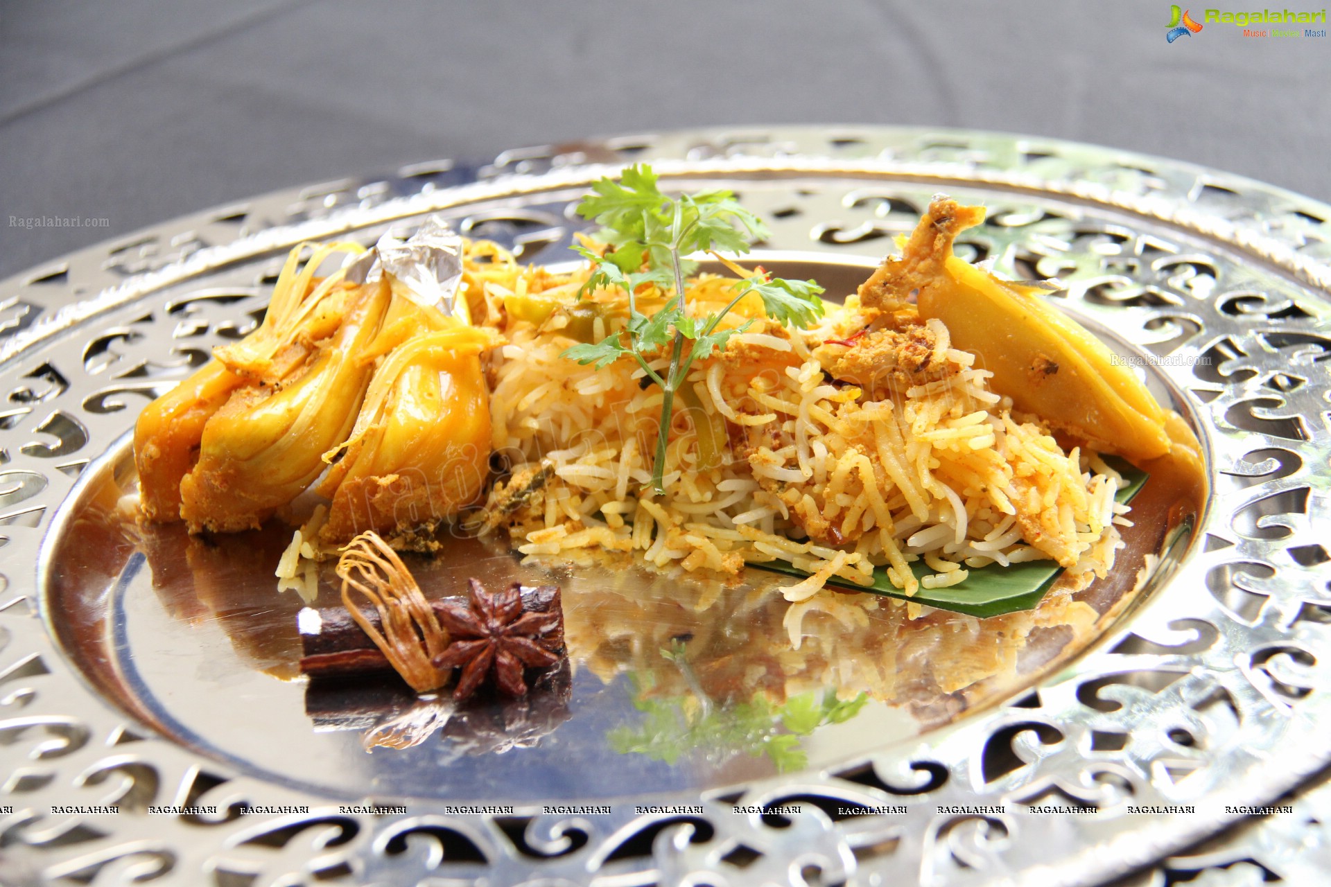 Delectable Varieties of Biryani at Firdaus, Taj Krishna, Hyderabad