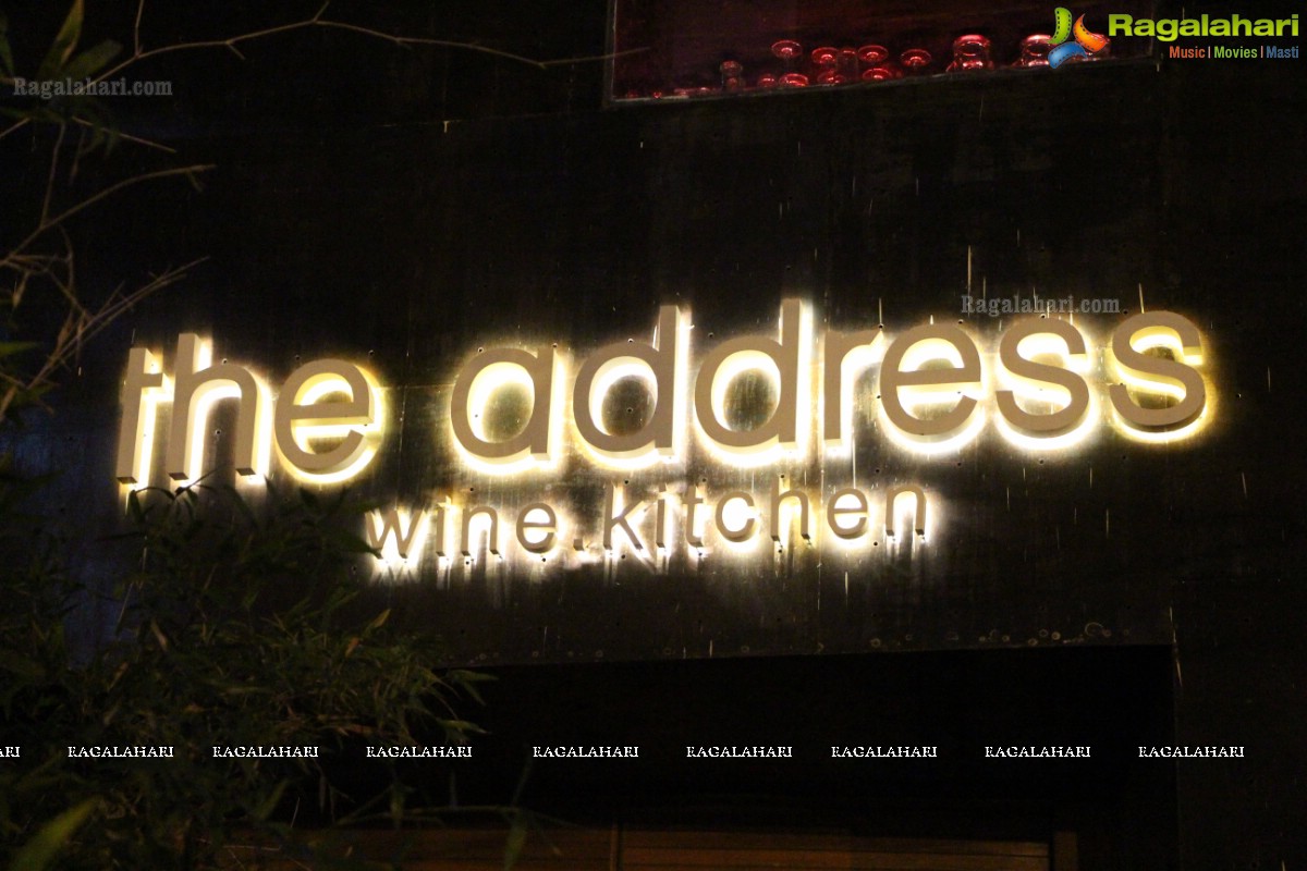 The Address Restaurant Launch, Hyderabad