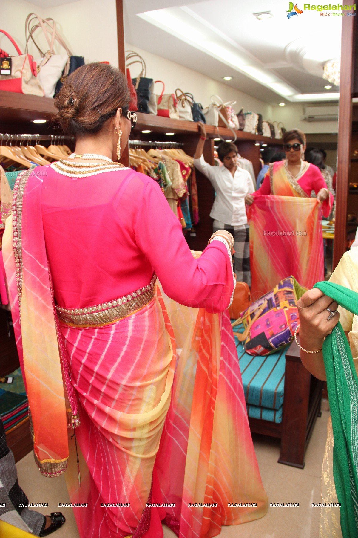 Trushna & Shruti Tibrewala TS Luxury Stores Launch, Hyderabad