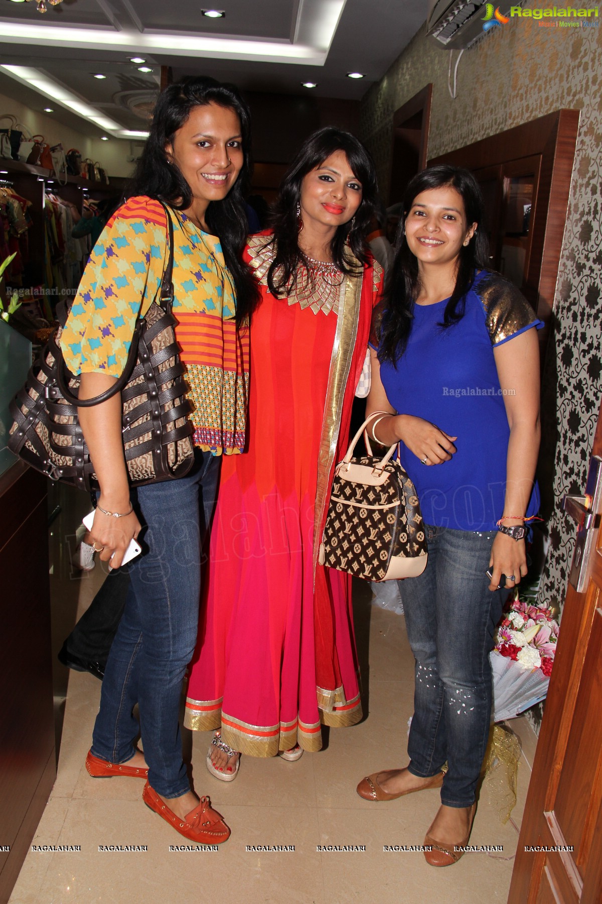 Trushna & Shruti Tibrewala TS Luxury Stores Launch, Hyderabad