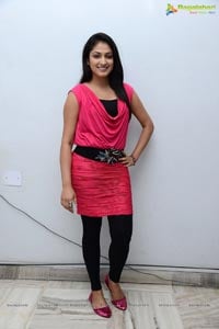 Haripriya in Pink Dress