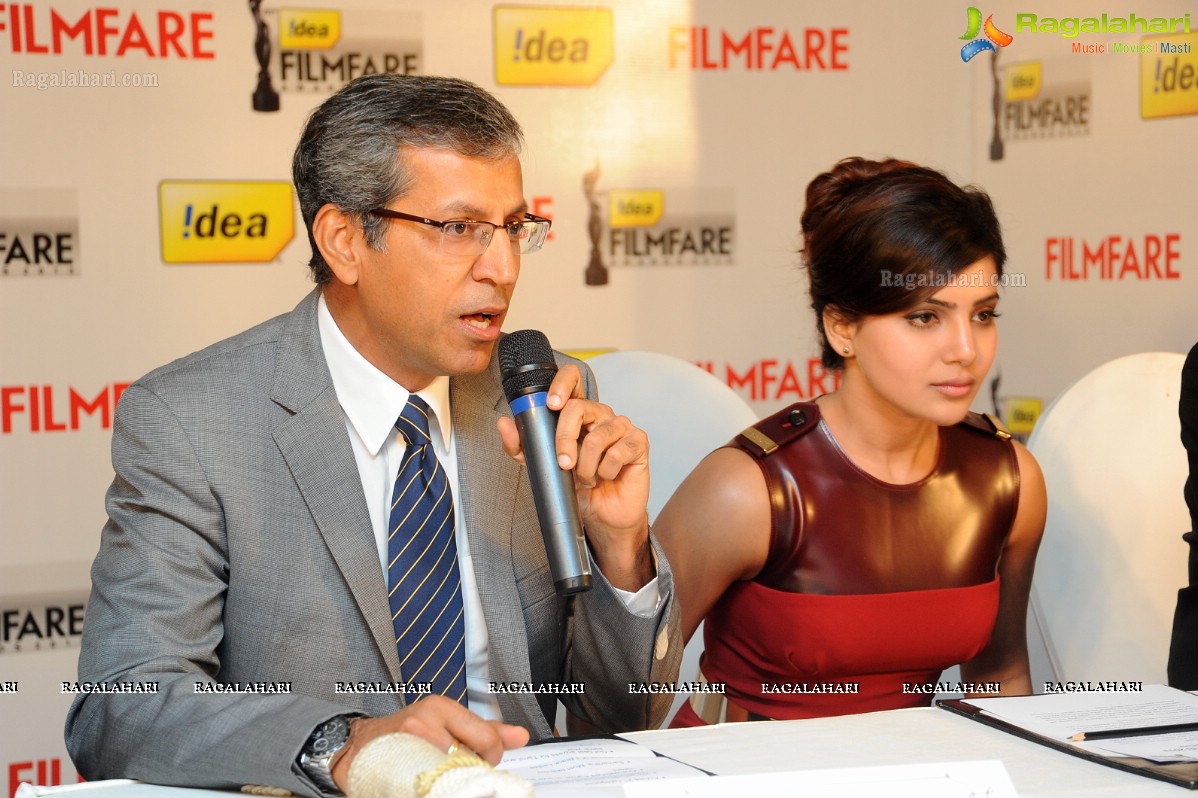61st Idea Filmfare Awards 2013 Nominations Press Meet, Hyderabad