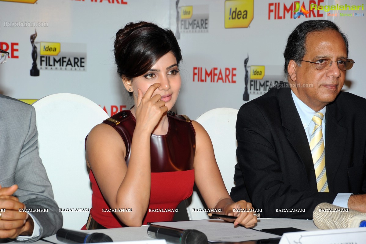 61st Idea Filmfare Awards 2013 Nominations Press Meet, Hyderabad