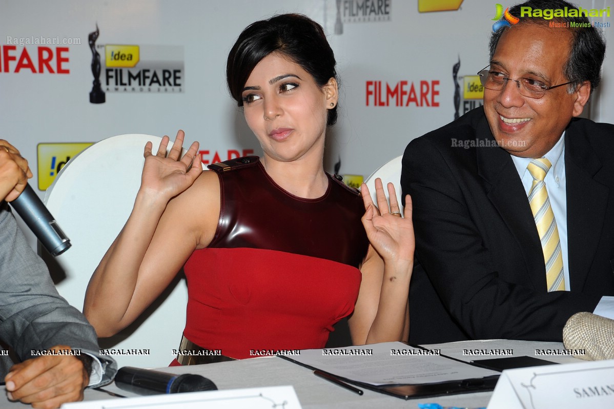 61st Idea Filmfare Awards 2013 Nominations Press Meet, Hyderabad